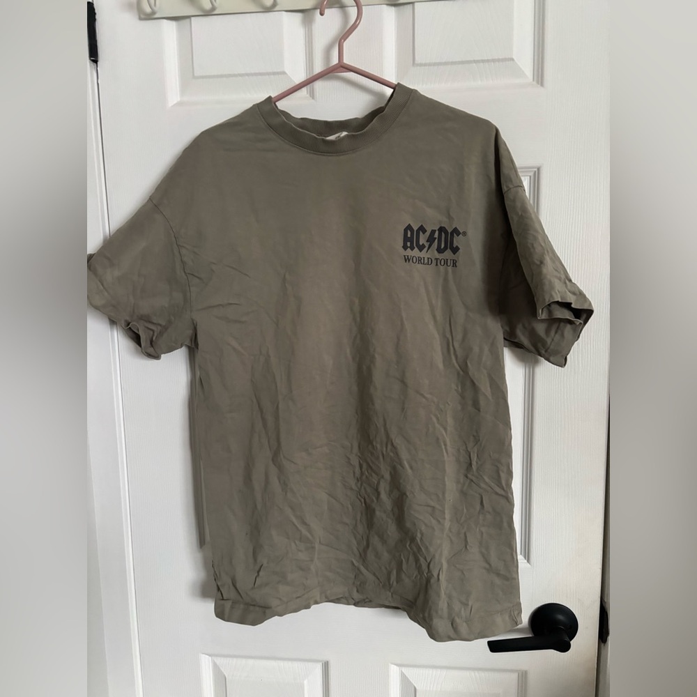 Oversized AC/DC Shirt